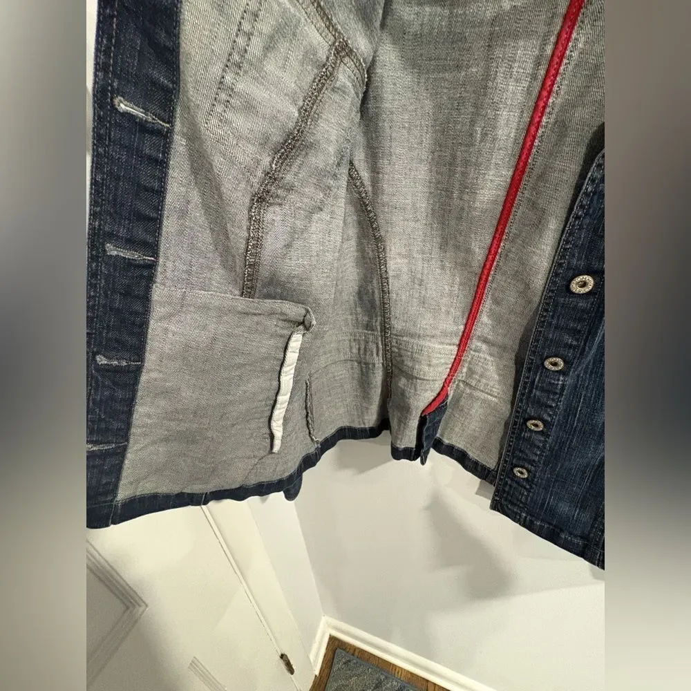 Tommy Hilfiger Women’s Dark Blue Denim Jacket